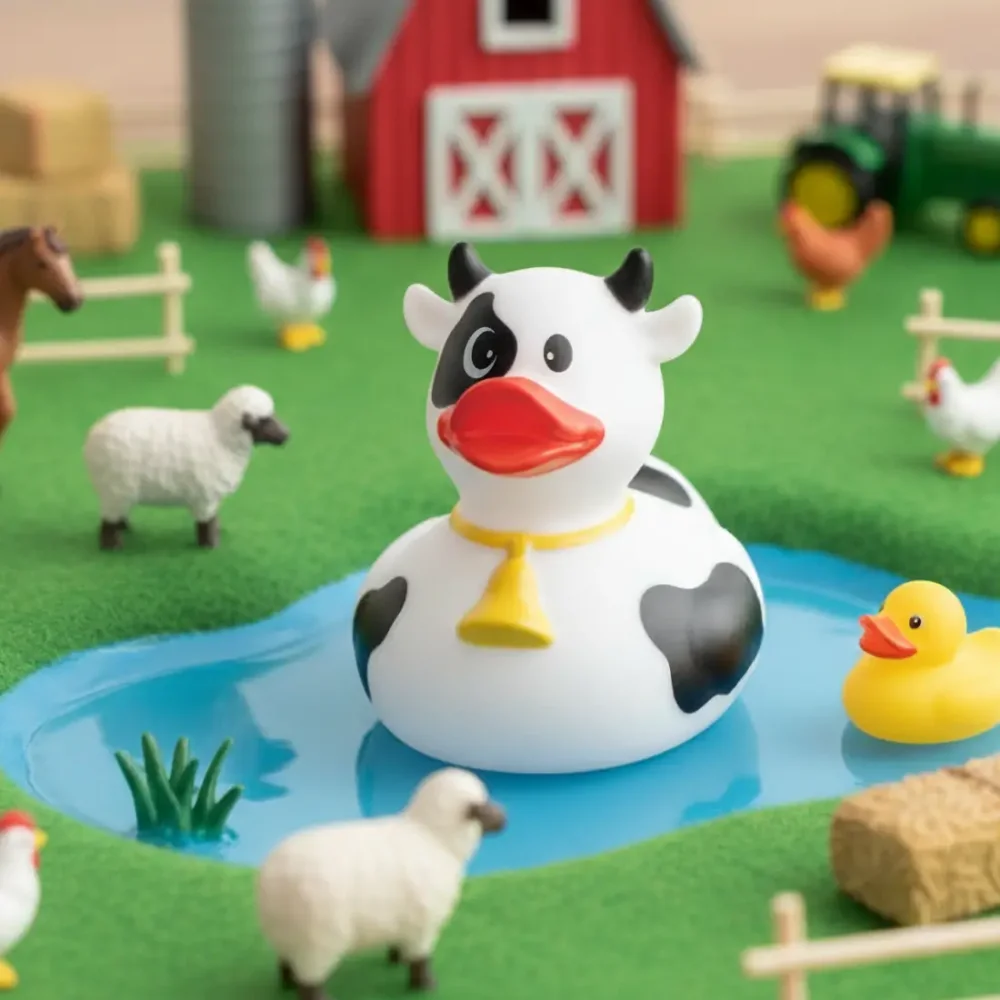 Modal Additional Images for Black & White Cow Duck