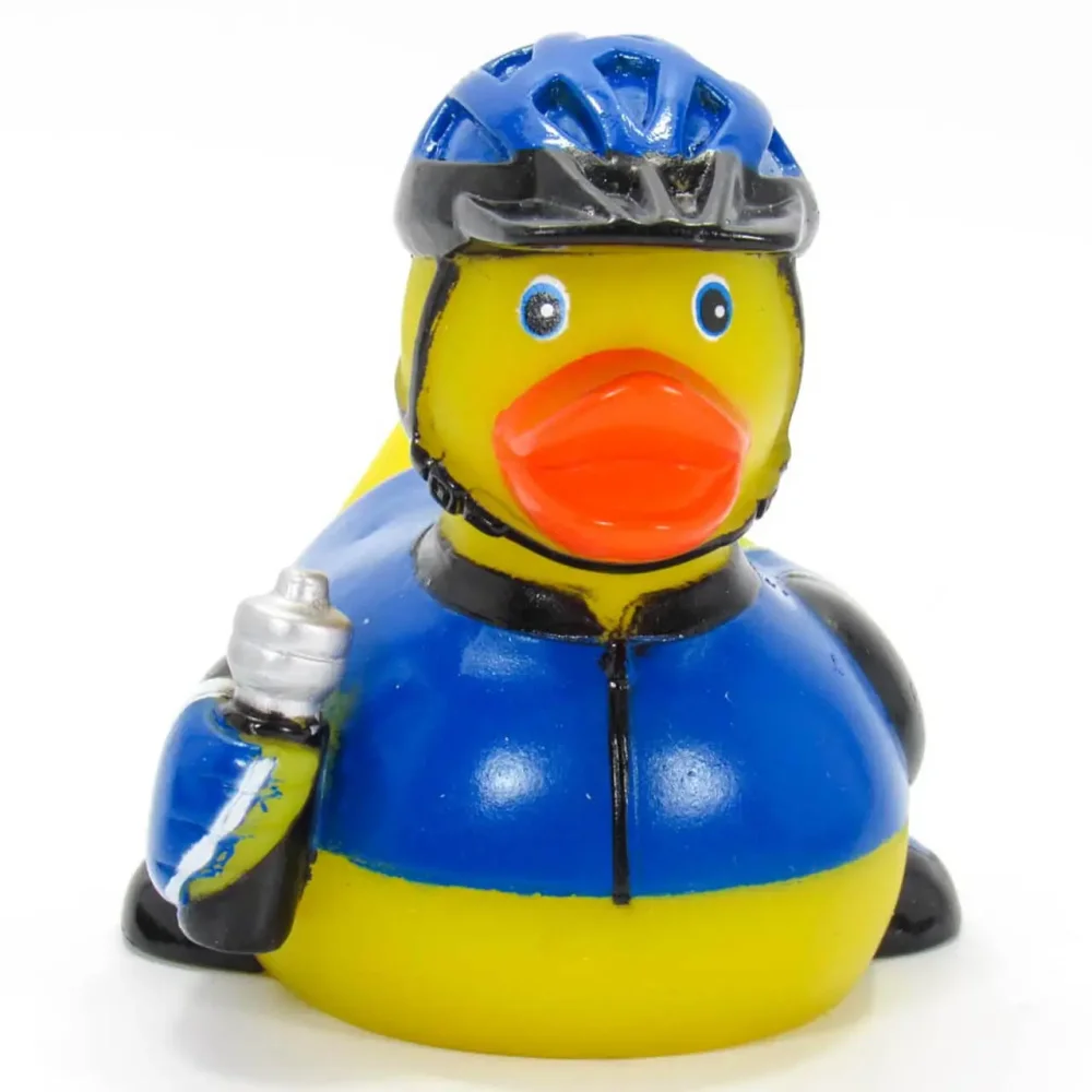Modal Additional Images for Cyclist Bicycle Blue Rider Duck