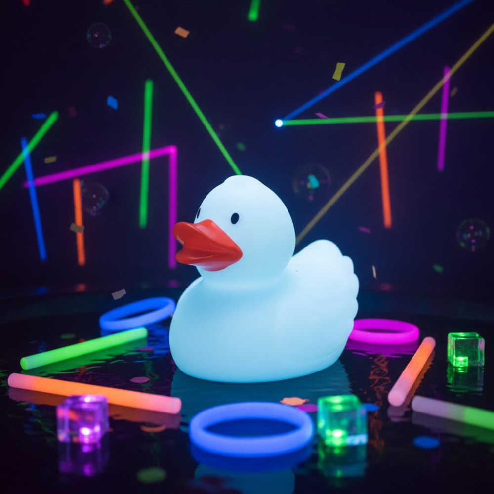 (image for) Blue Glow in the Dark Duck