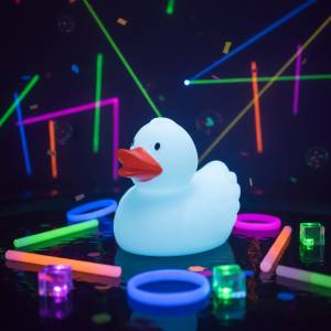 (image for) Blue Glow in the Dark Duck