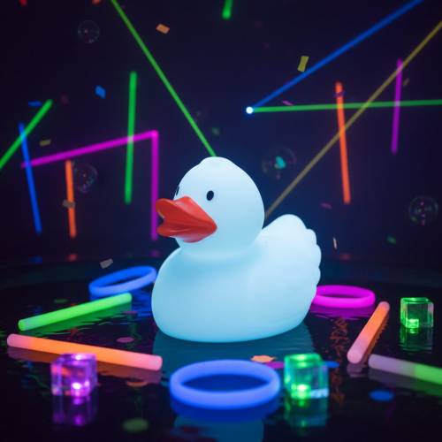 (image for) Blue Glow in the Dark Duck