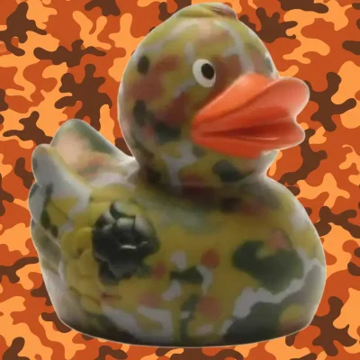 Traditional Camo Camouflage Duck (image for) Traditional Camo Camouflage Duck