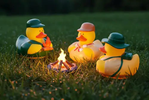 (image for) Camper Camping 3pc Duck Set