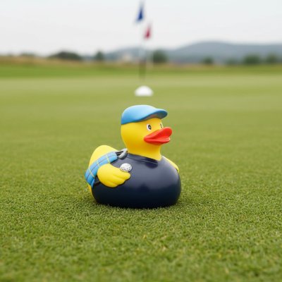 Casual Golfer Duck (image for) Casual Golfer Duck