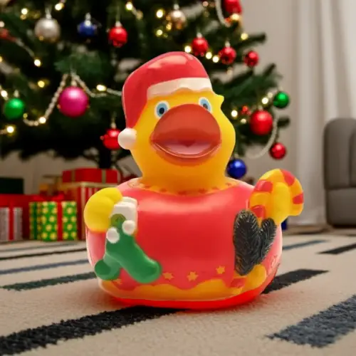 (image for) Santa Hat Christmas Holiday Duck