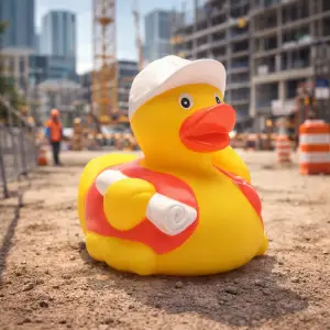 (image for) Construction Worker Duck
