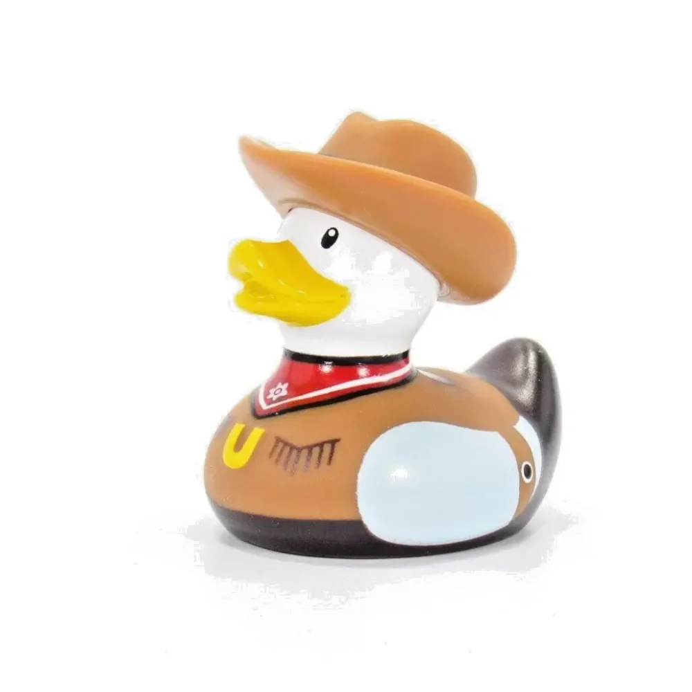 Western Cowboy with Hat Duck