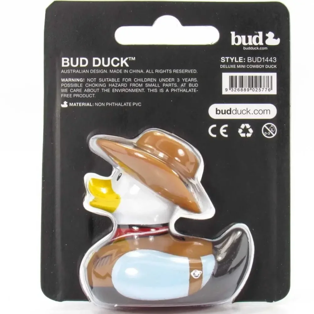 Western Cowboy with Hat Duck