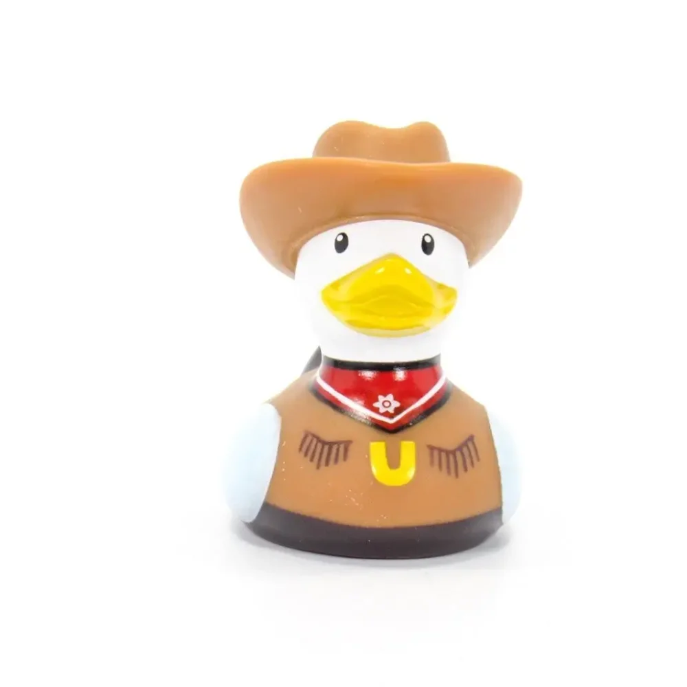 Western Cowboy with Hat Duck