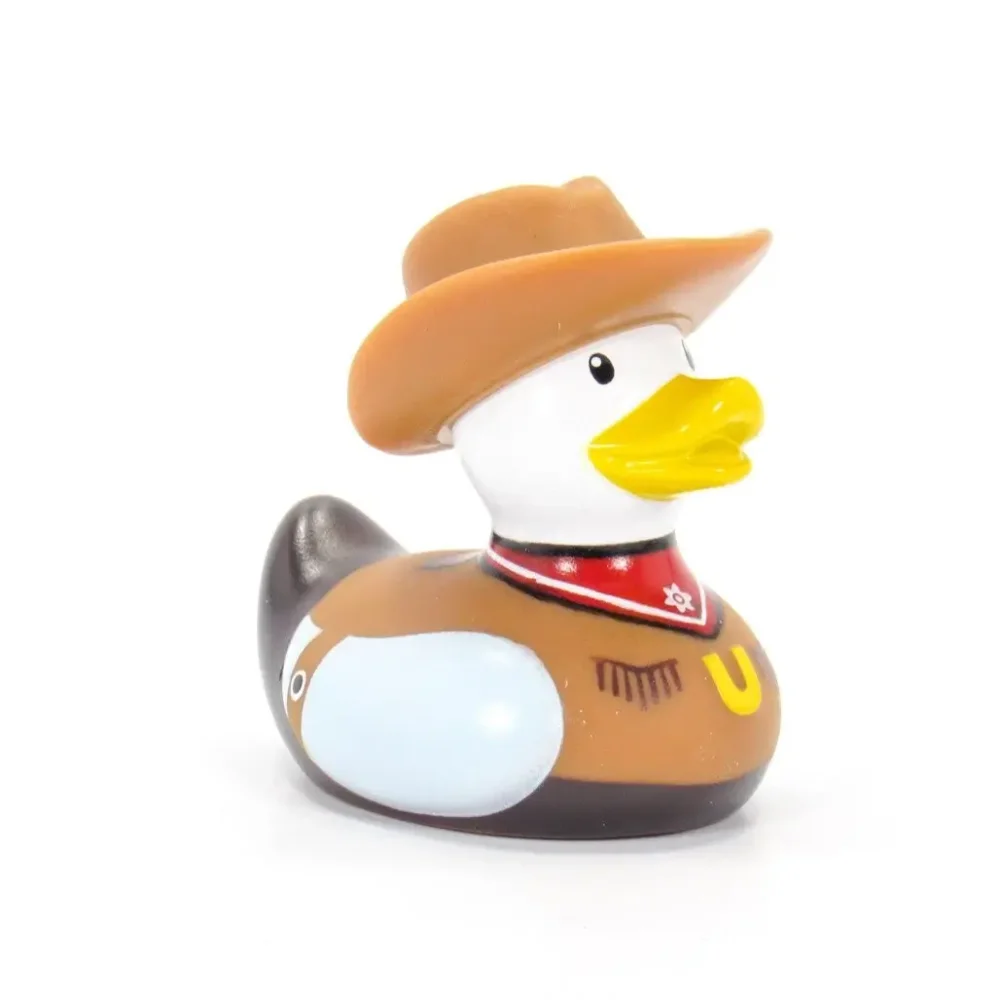 Western Cowboy with Hat Duck