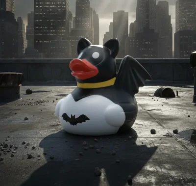 Dark Hero Bat Duck (image for) Dark Hero Bat Duck