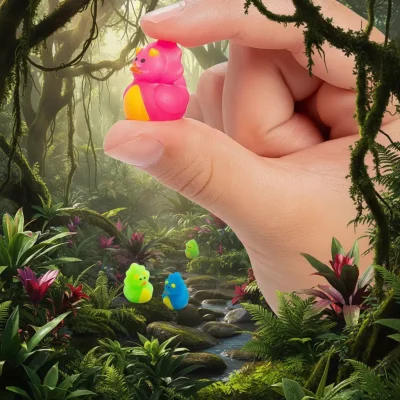 (image for) Dinosaur Micro Duck 3pc