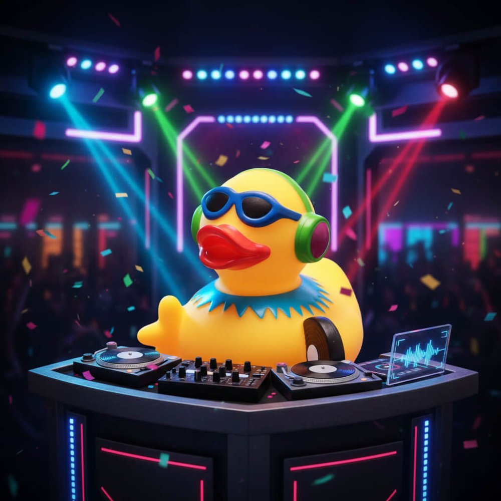 (image for) Disc Jockey DJ Duck