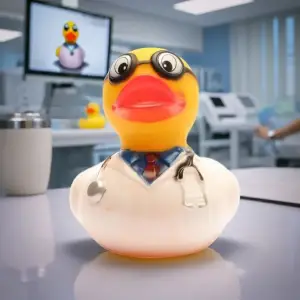 (image for) Doctor with Stethoscope Duck
