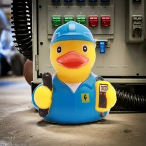 (image for) Electrician Blue Duck