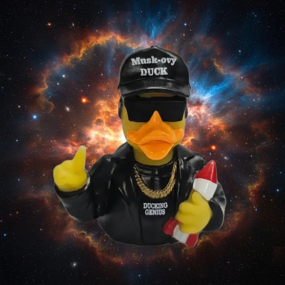 (image for) Musk-Ovy Ducking Genius Duck