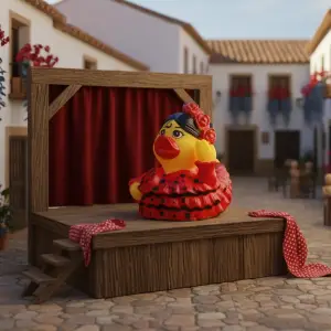 (image for) Flamenco Dancer Duck