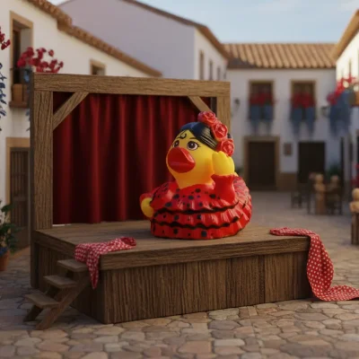 (image for) Flamenco Dancer Duck