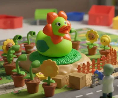 (image for) Flower Plant Monster Duck