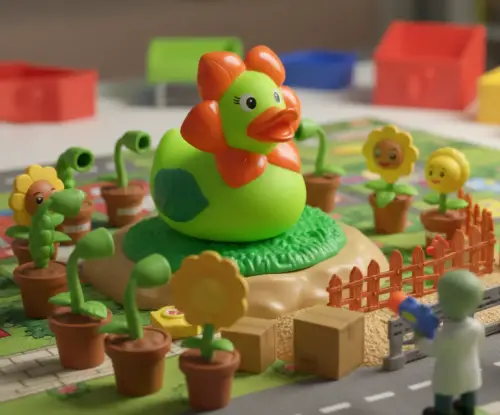 (image for) Flower Plant Monster Duck