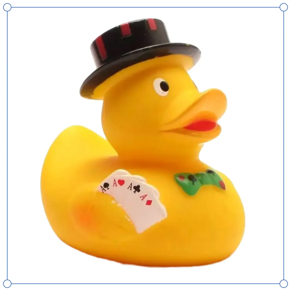 Modal Additional Images for Casino Gambler Cards Duck