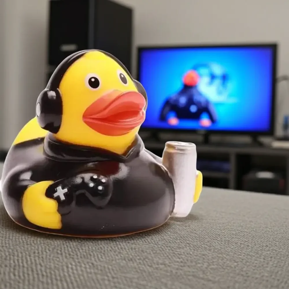 (image for) Gamer Duck Black