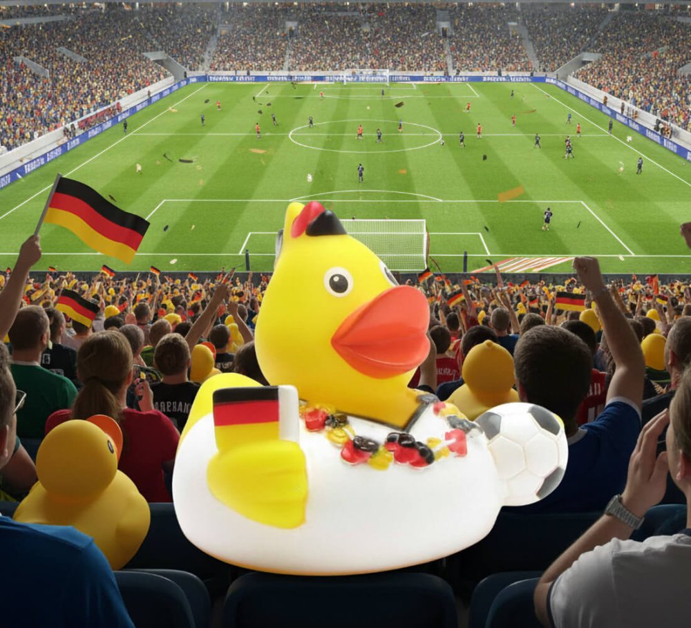 (image for) German Soccer Fan Duck