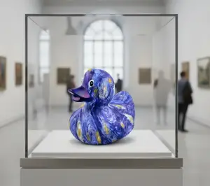 (image for) Starry Night Vincent Van Gogh Duck