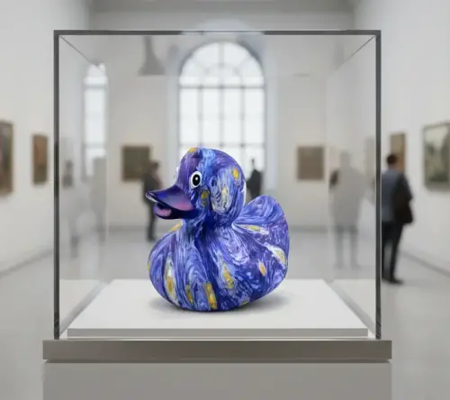 (image for) Starry Night Vincent Van Gogh Duck