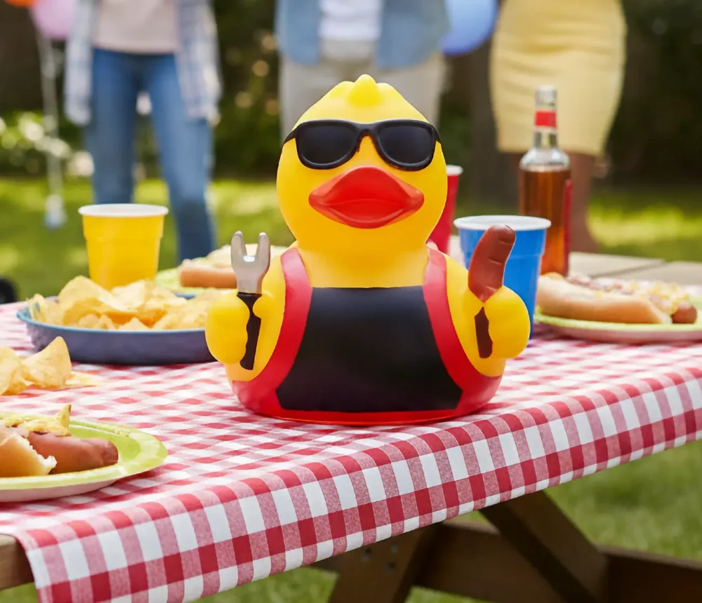 (image for) Backyard Grilling Duck