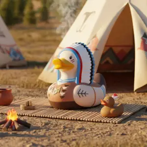 (image for) Native Indian Chief Duck