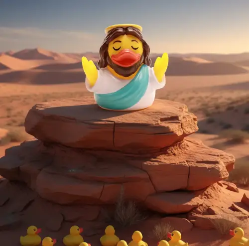 (image for) Jesus Christ Duck