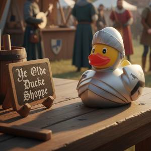 (image for) Medieval Knight Duck