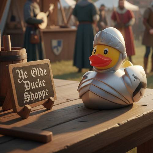 (image for) Medieval Knight Duck