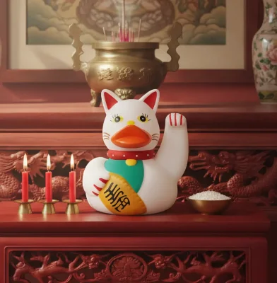 (image for) Lucky Cat Duck