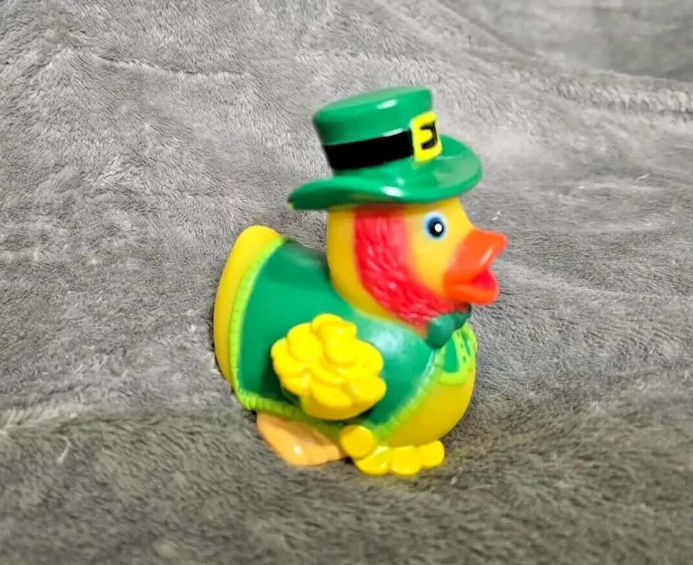 Lucky Irish Leprechaun Duck