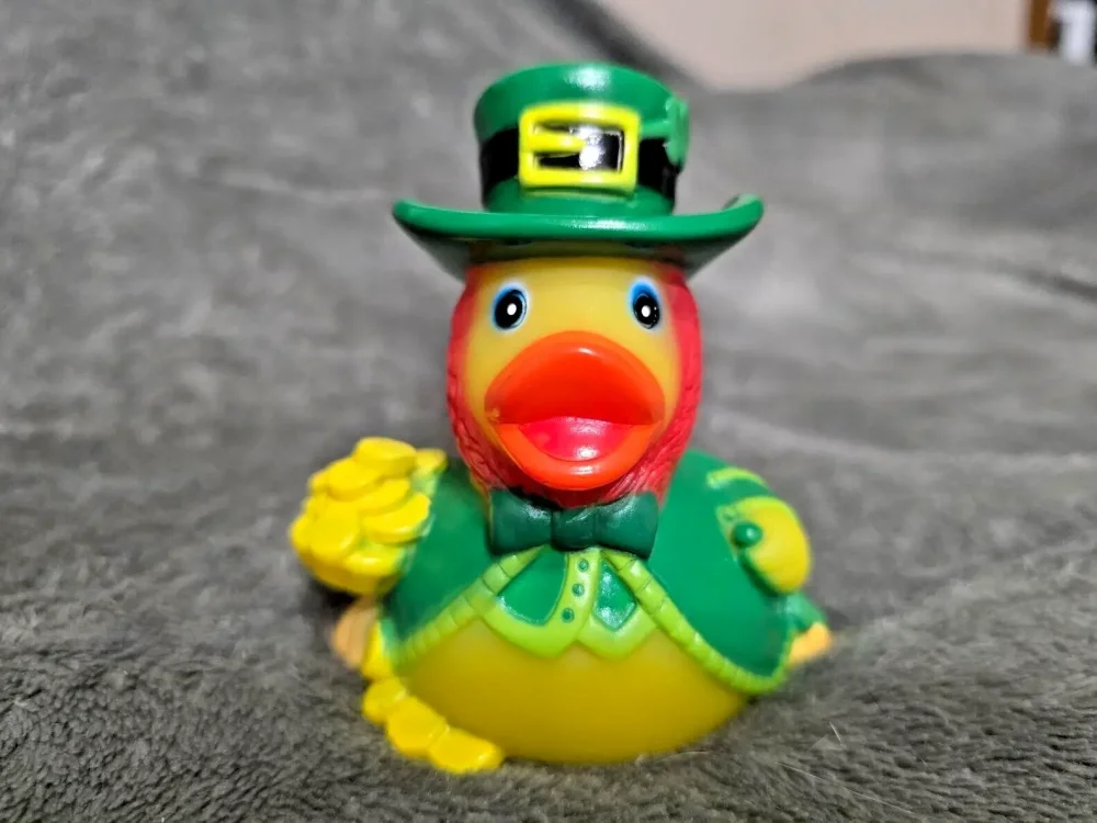 Lucky Irish Leprechaun Duck