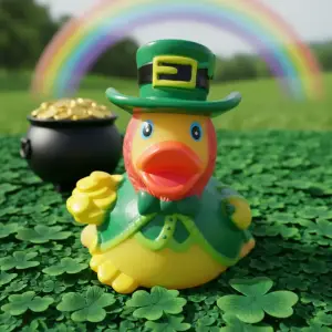 (image for) Lucky Irish Leprechaun Duck