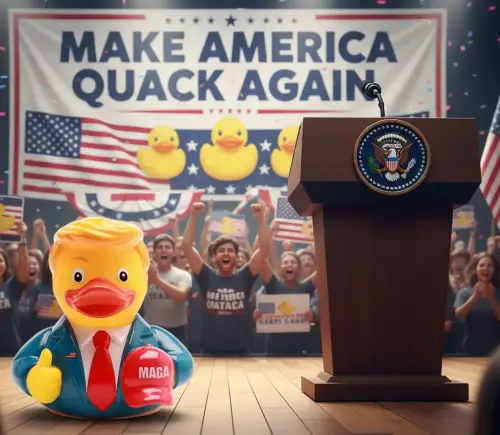 (image for) Donald Trump Thumbs Up MAGA Duck