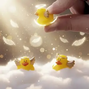 Winged Angel Micro Duck 3pc (image for) Winged Angel Micro Duck 3pc