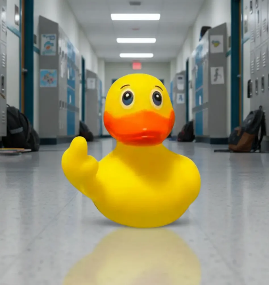 (image for) Middle Finger Duck