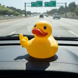 (image for) Middle Finger Duck