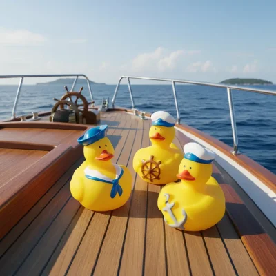 (image for) Nautical 3pc Duck Set