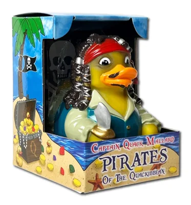 Captain Quack Mallard Pirate of the Quackibeean Duck (image for) Captain Quack Mallard Pirate of the Quackibeean Duck