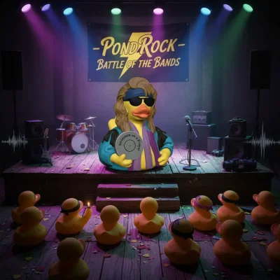 (image for) Pond Jovial - Swimmin On A Prayer Duck