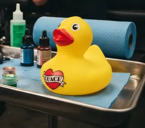 (image for) Quack Tattooed Duck