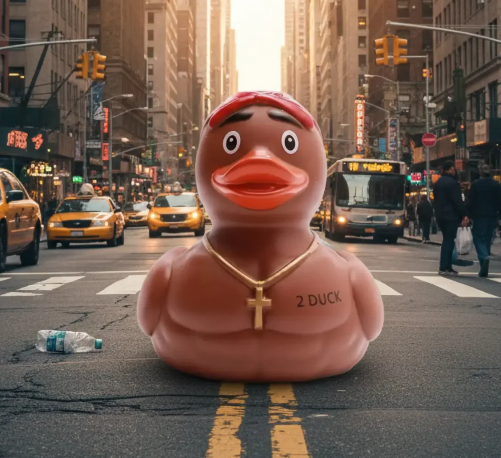 (image for) 2Duck Rapper Duck