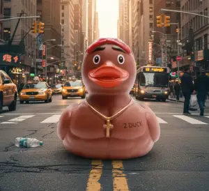 (image for) 2Duck Rapper Duck