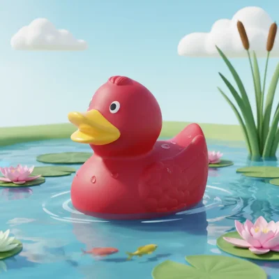 (image for) Orly Wine Red Duck