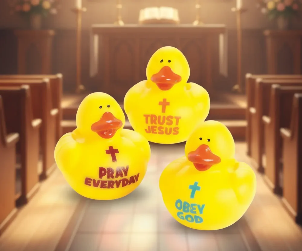 (image for) Trust Obey & Pray Duck Set